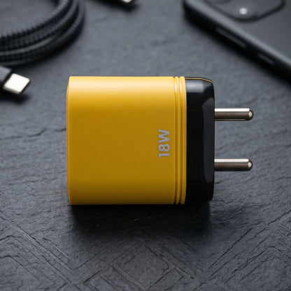 18W Fast Charging USB Wall Charger Adapter with Free Micro USB Cable