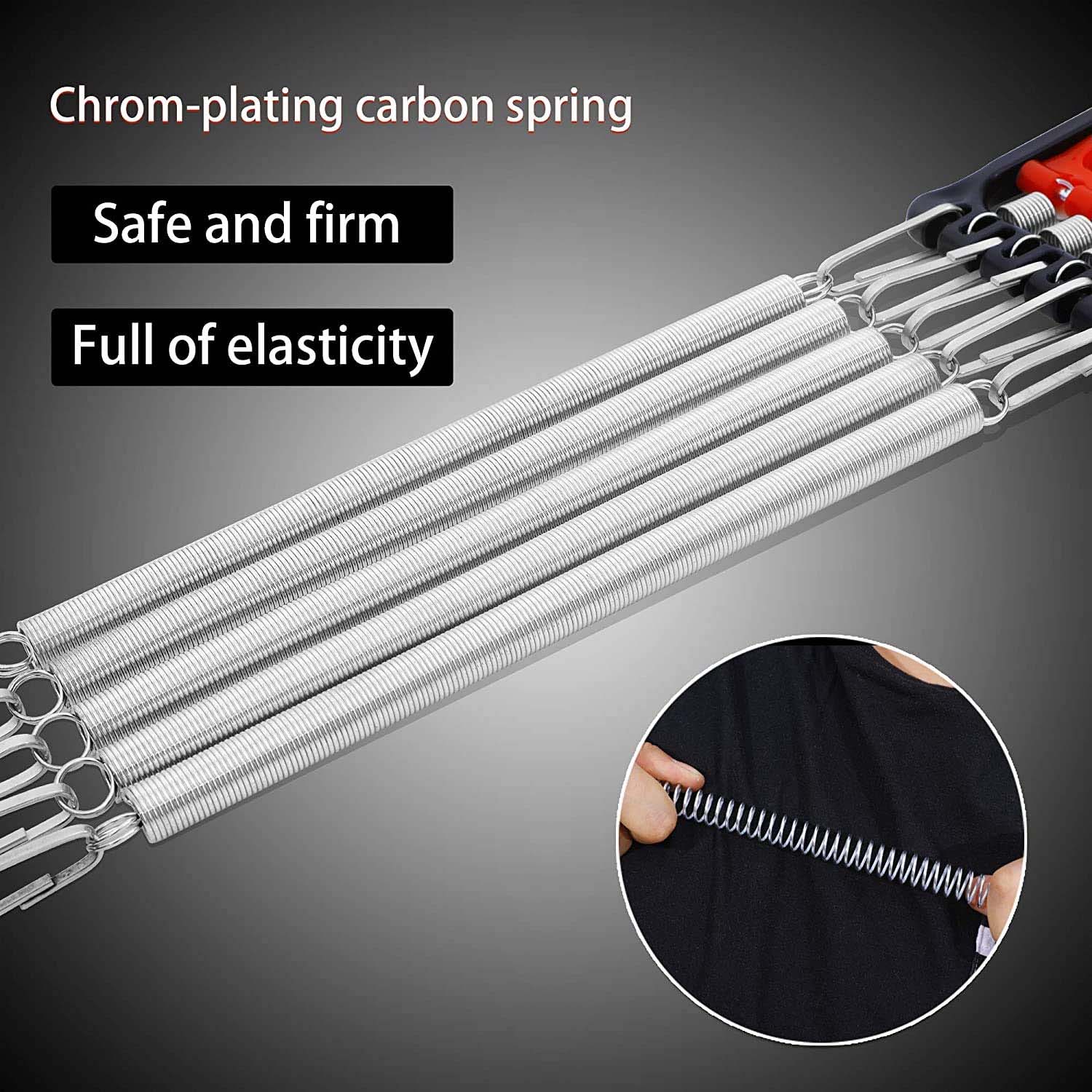 5-Spring Chest Expander for Home Workout