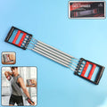 Chest Expander with 5 Adjustable Springs – Home Upper Body Workout