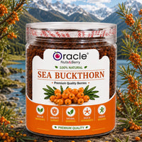 Oracle Sea Buckthorn Berries, Tangy Dried Himalayan Antioxidant Superfruit Snack 100g