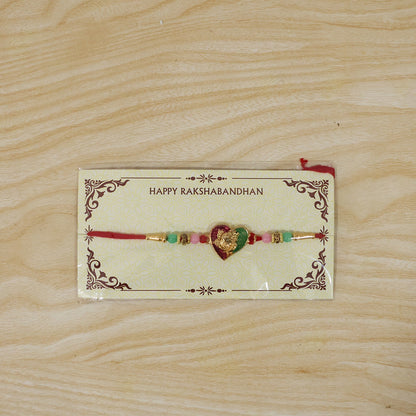 Full view of designer Rakhi for Raksha Bandhan celebration