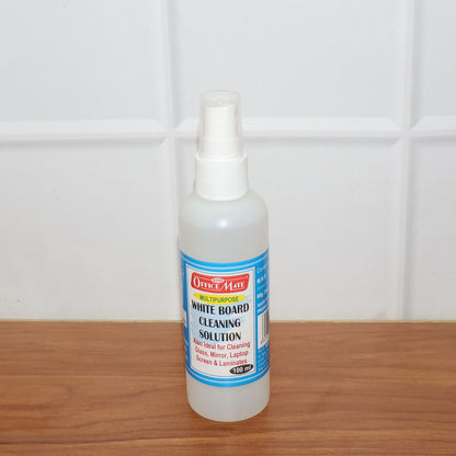 Whiteboard Cleaning Solution Spray for Boards, Glass & Laptop Screens – 100 ml