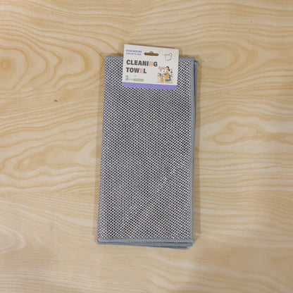Dual Sided Microfiber Cleaning Towel for Kitchen Countertop Gas Stove (3 Pc Set)