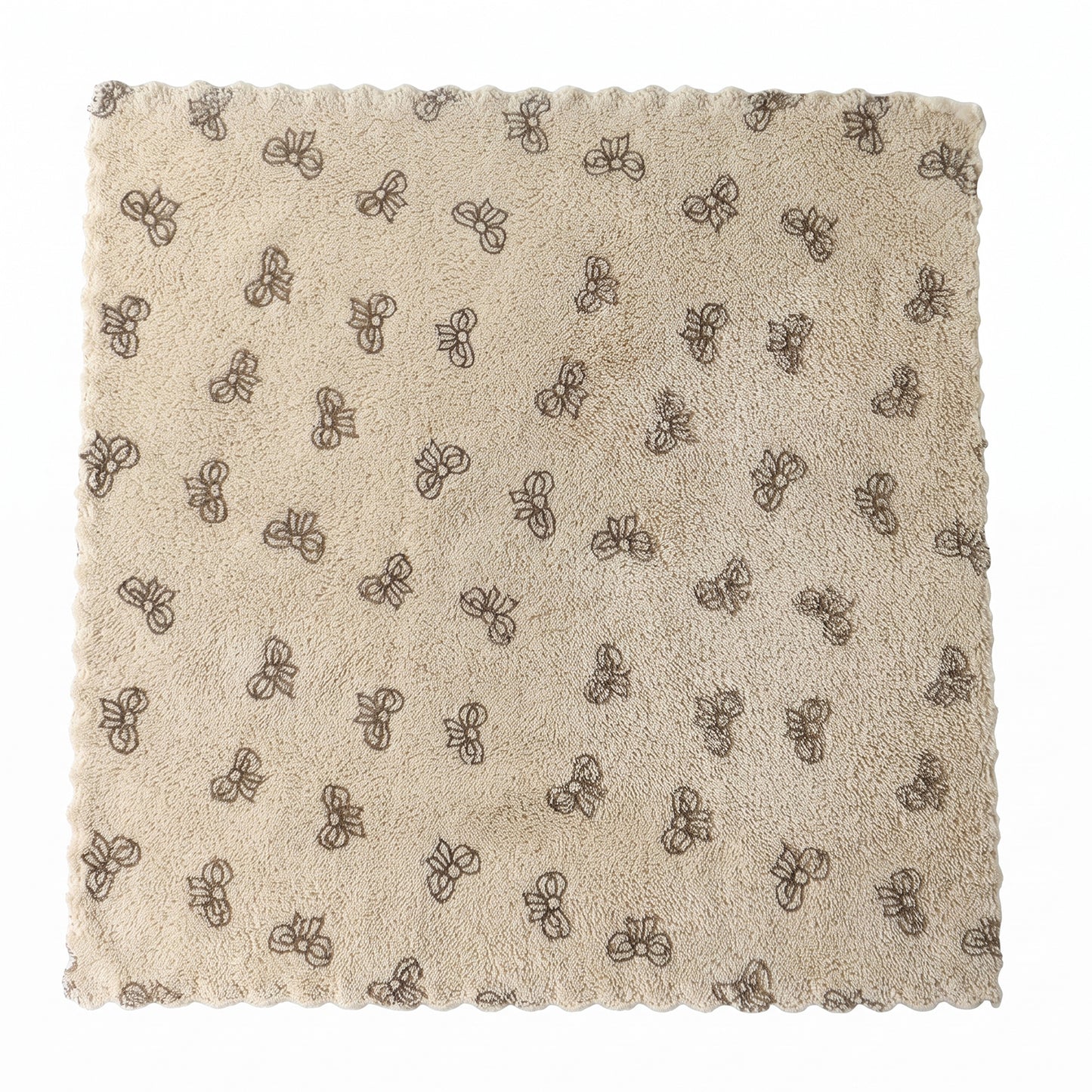 Microfiber Soft Cleaning Towel Absorbent Kitchen Wipe Cloth 28x28 Cm (1 Pc)