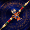 Spider-Man Character Rakhi with Red Blue Beads and Fun Festive Brother Gift Styling