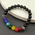 7 Chakra Energy Bracelet – Balanced Yoga Meditation Accessory