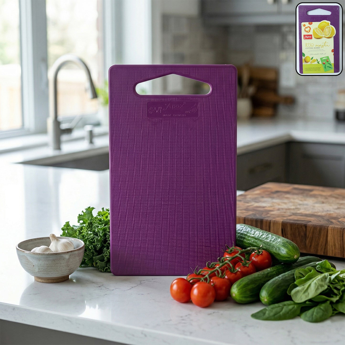 Supermom Little Master Unbreakable Cutting Board front view