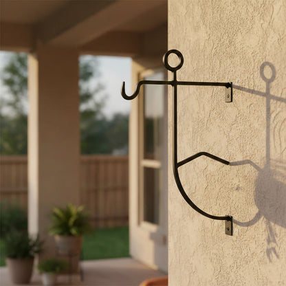 Creative Hanging Man Wall-Mounted Flower Pot Stand for Home & Garden Décor (5 x 6 Inch)
