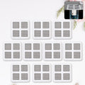 Window Screen Repair Kit – Adhesive Mesh Patches (10x10cm, 10 Pcs) | DeoDap