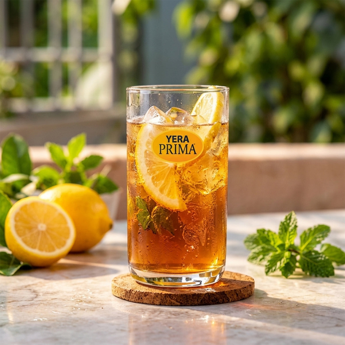 Yera Prima Brussels Zest Clear Glass Tumbler Set for Water and Juice (6 Pc)