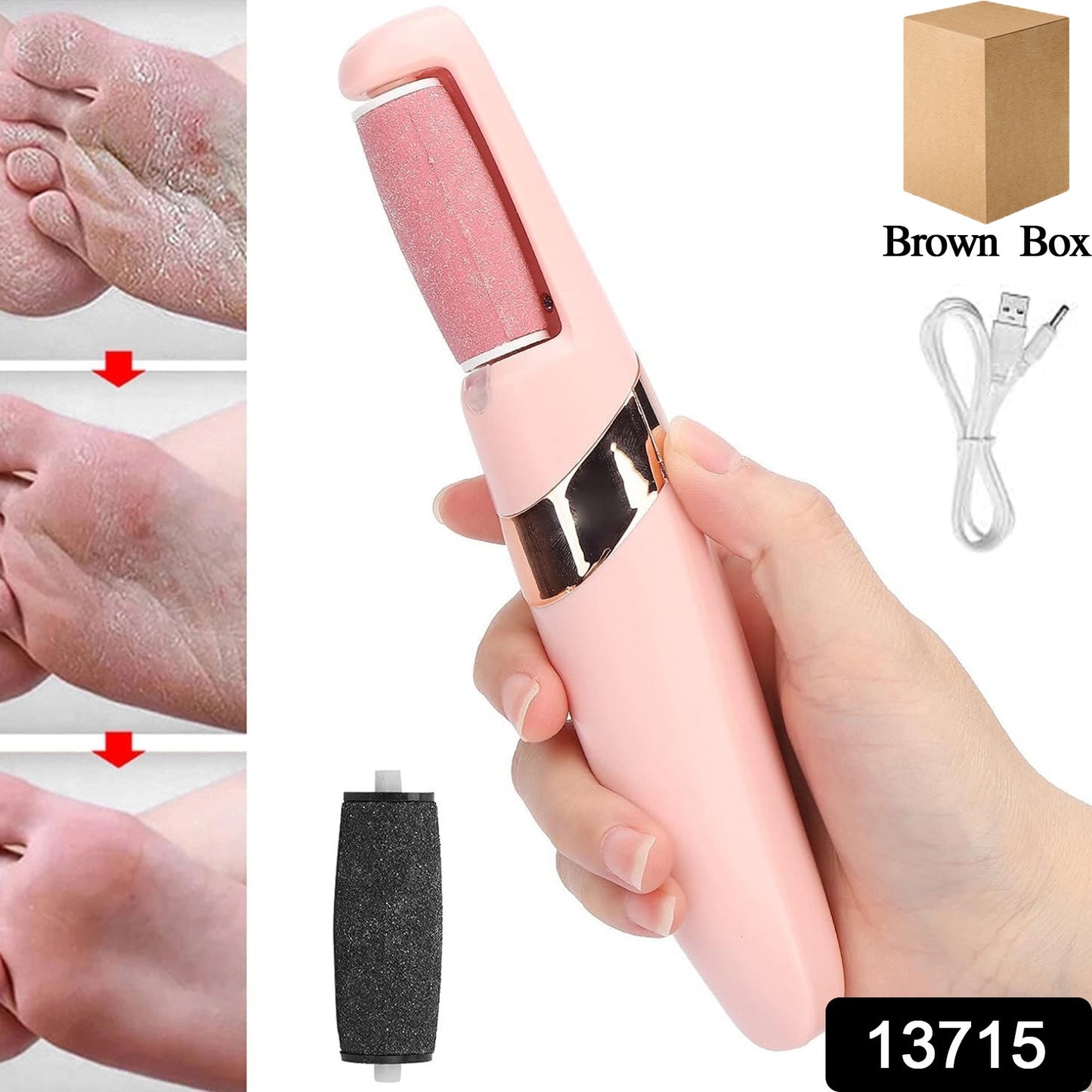 Flewless Pedi Electronic Pedicure Tool (1 Set)