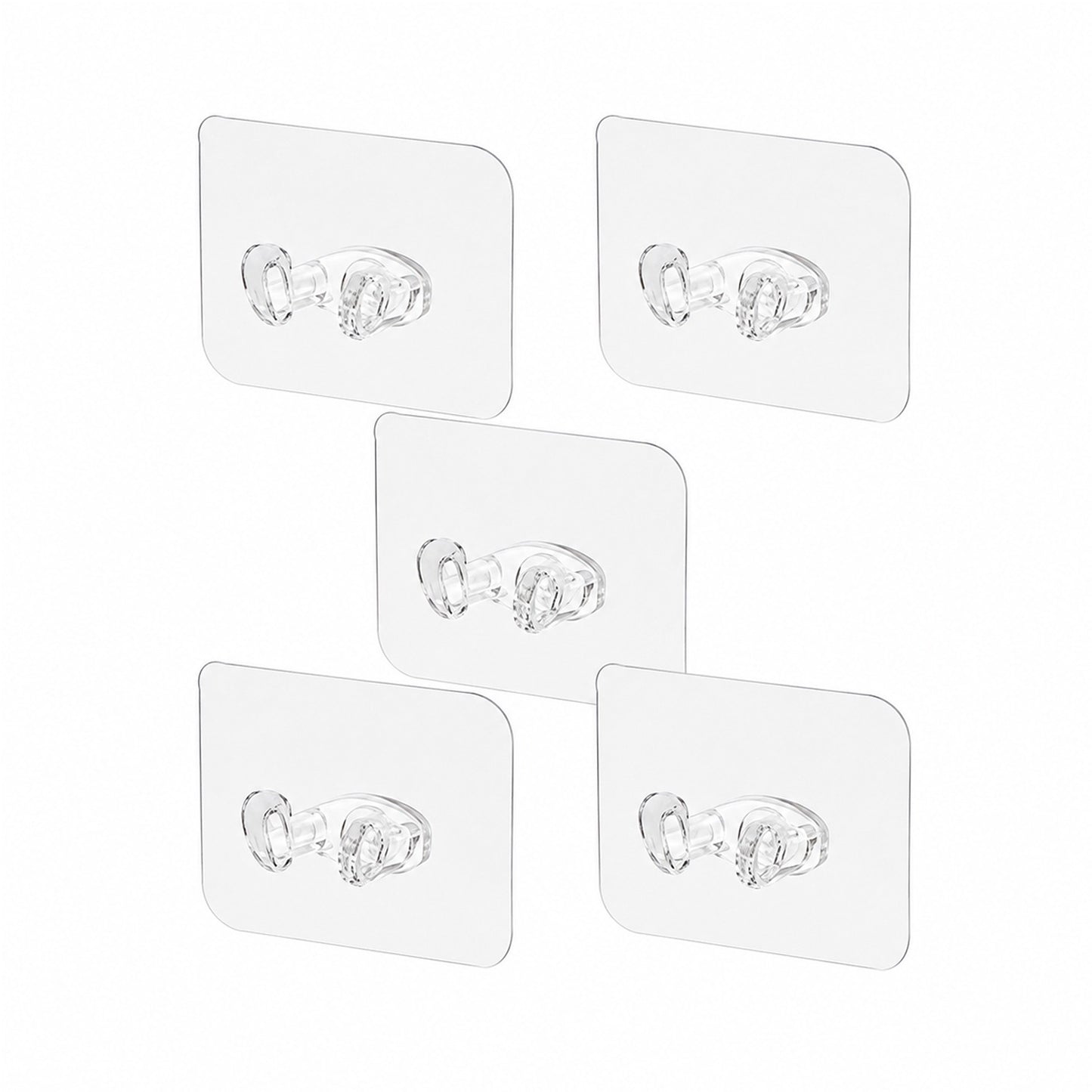 Adhesive hooks no drilling set