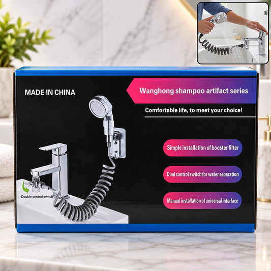 Handheld Shower Head Spray with Flexible Hose for Bathroom