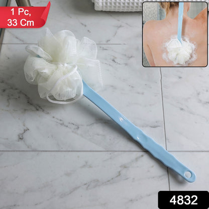 Shower brush back scrubber pack