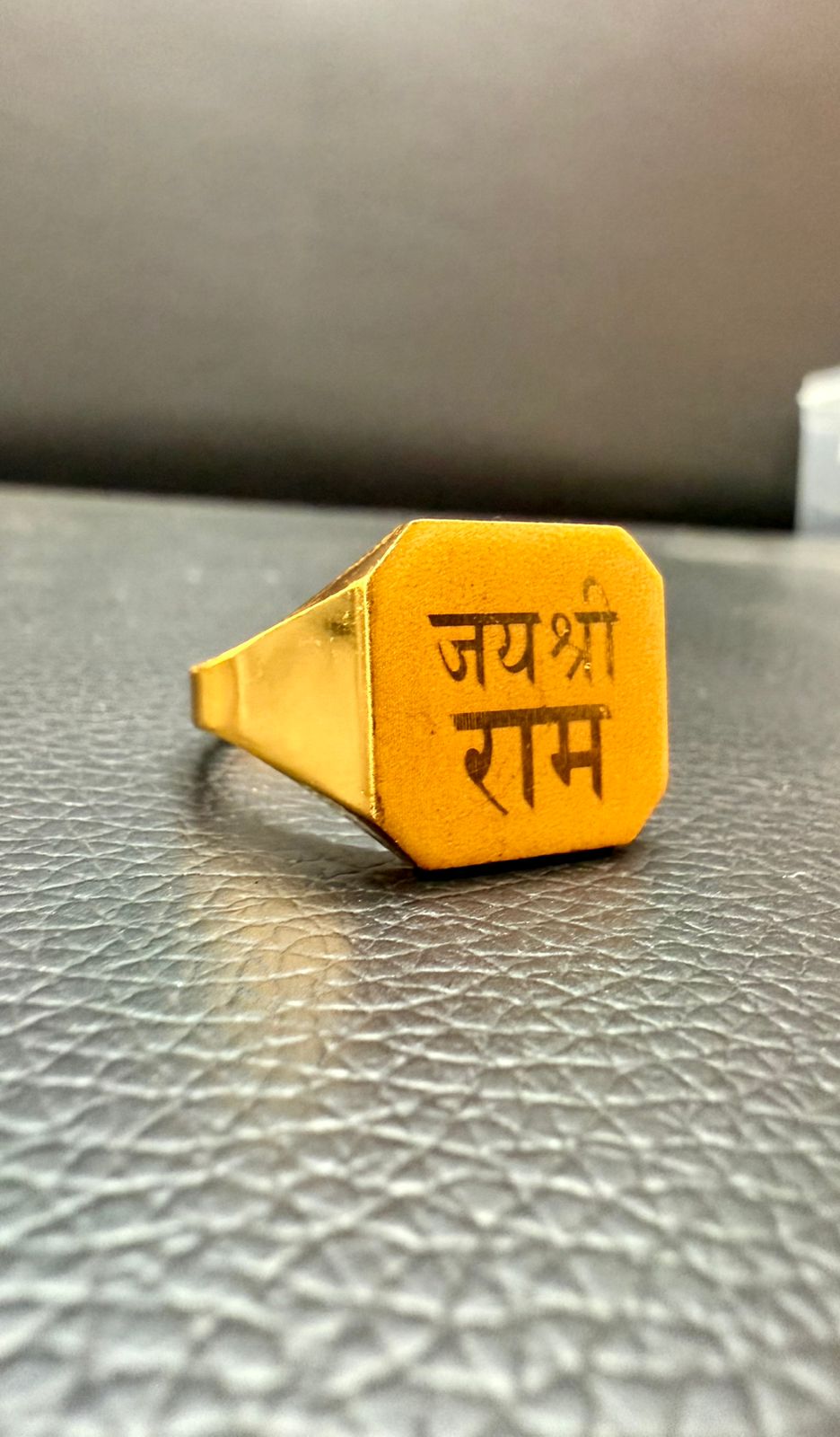 Jay Shree Ram Ring – Divine Blessings and Strength