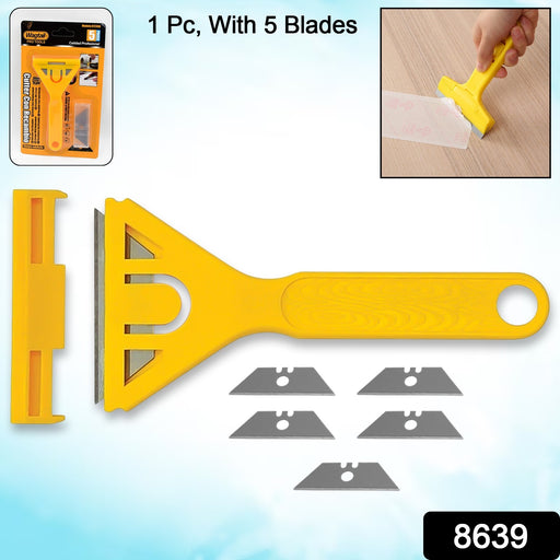 Plastic Scraper Cutter With 5 Blades