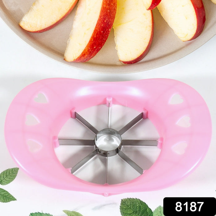 Multi Purpose Fruit Slicer Apple Cutter Regular With 8 Stainless Steel Blades Apple Slicer (1 Pc)