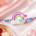 Rainbow Cloud Kids Rakhi Design for Raksha Bandhan Celebration (5pcs)