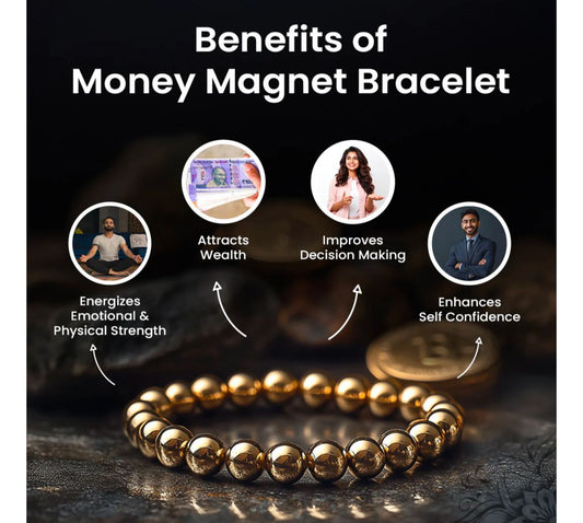 Money Magnet Beads Bracelet