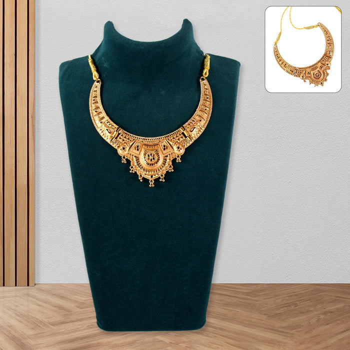 Luxurious Gold-Plated Necklace Set