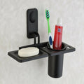 Stainless Steel Soap Dish with Tumbler Holder – Rustproof & Elegant