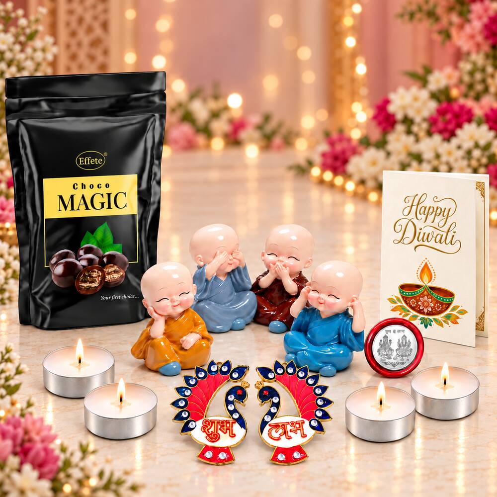 Buddha Tealight Gift Combo