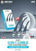3-in-1 Charging Cable – Fast, Durable & Universal Compatibility