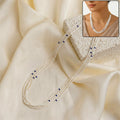 Multi-Layer Pearl Mala Necklace – Elegant Layered Design for Versatile Style