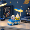Cute Panda Car LED Study Lamp with Ice Cream Design for Kids