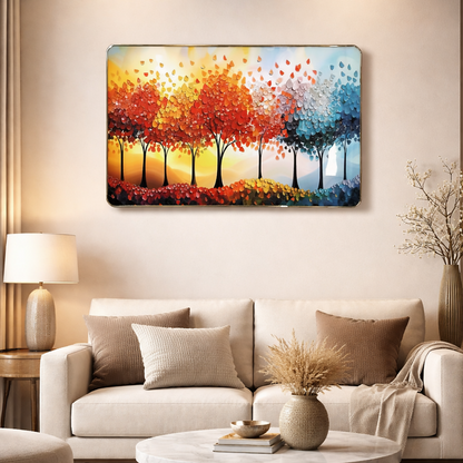 Luxury 3D Tree Wall Art Frame with Gem Design Home Decor