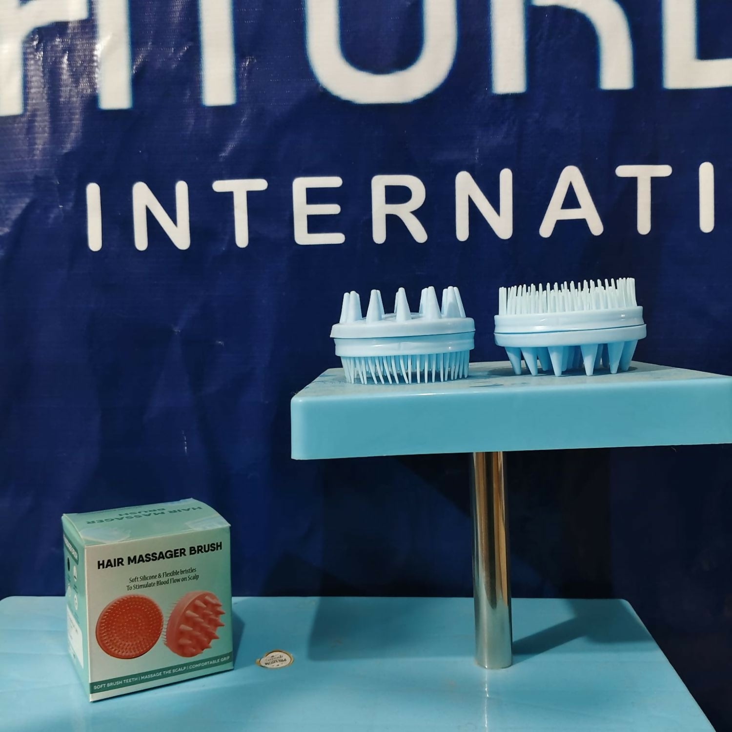 2 in 1 Hair Massager Brush Pack of 2