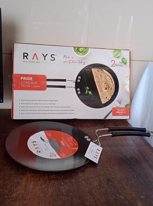 Multi Purpose Aluminium Rays Roti Tawa (10 Inch / 3 MM)