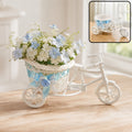 Bicycle Flower Pot Stand – Unique Plastic Home Decor Accent