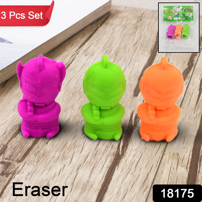 3 Pcs Set Eraser