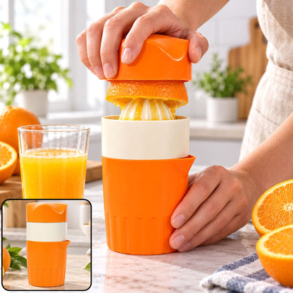Manual Handheld Citrus Juicer – Fresh Juice Maker | Dabster