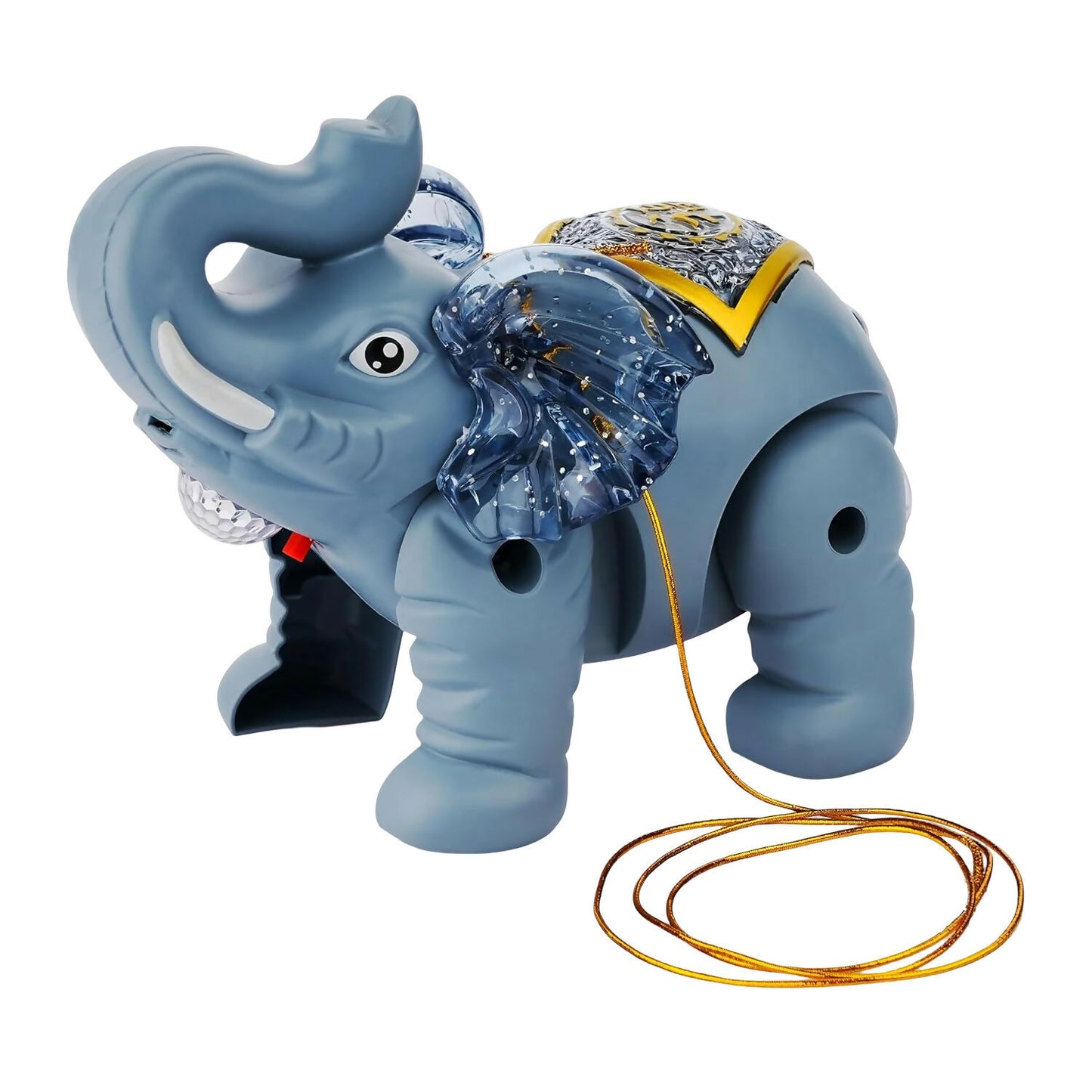 Elephant pull toy packaging and branding