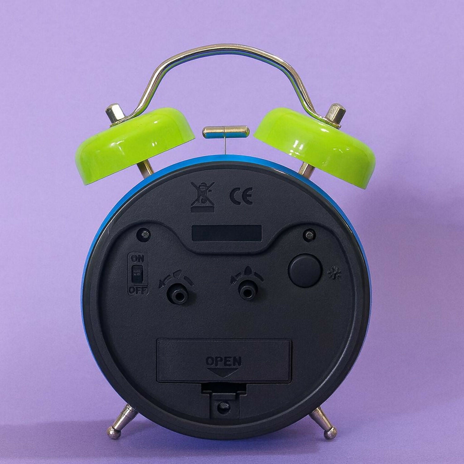 Twin Bell Alarm Clock with Loud Ringing Sound for Home & Office