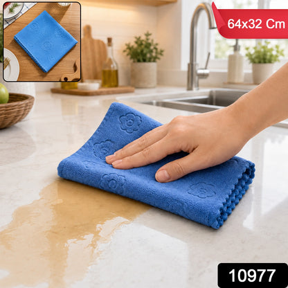 Kitchen Napkin 64x32 Cm Microfiber Towel for Drying and Wiping (1 Pc)