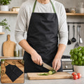 Adjustable Cooking Apron for Kitchen with Neck and Waist Ties (1 Pc)