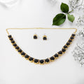 American Diamond Necklace Set – Elegant Gold Plated Jewelry