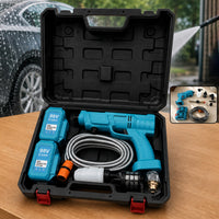 Wireless Car Washer Kit with 98V Battery for Car and Bike (1 Set)