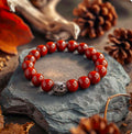Red Jasper Bracelet – Natural Stone for Strength & Energy