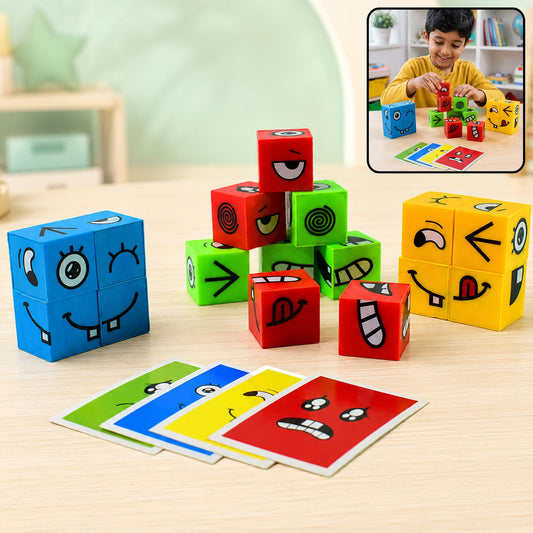 Educational Emotion Puzzle Cube – Develop Emotional Intelligence & Creativity