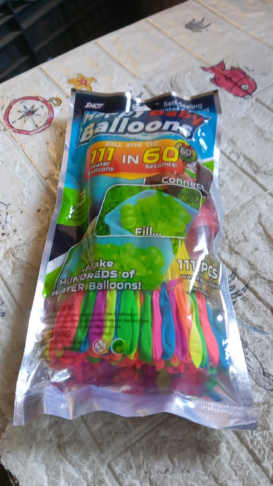 1359 Holi Magic Water Balloons for Kids - 111 pcs (Multicolor)