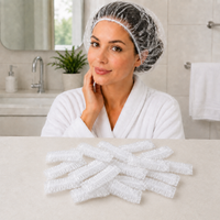 Disposable Shower Caps for Women (20 Pc)
