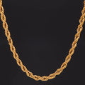 Gold Plated Rope Chain – Thin & Durable for Everyday Wear | BBJ