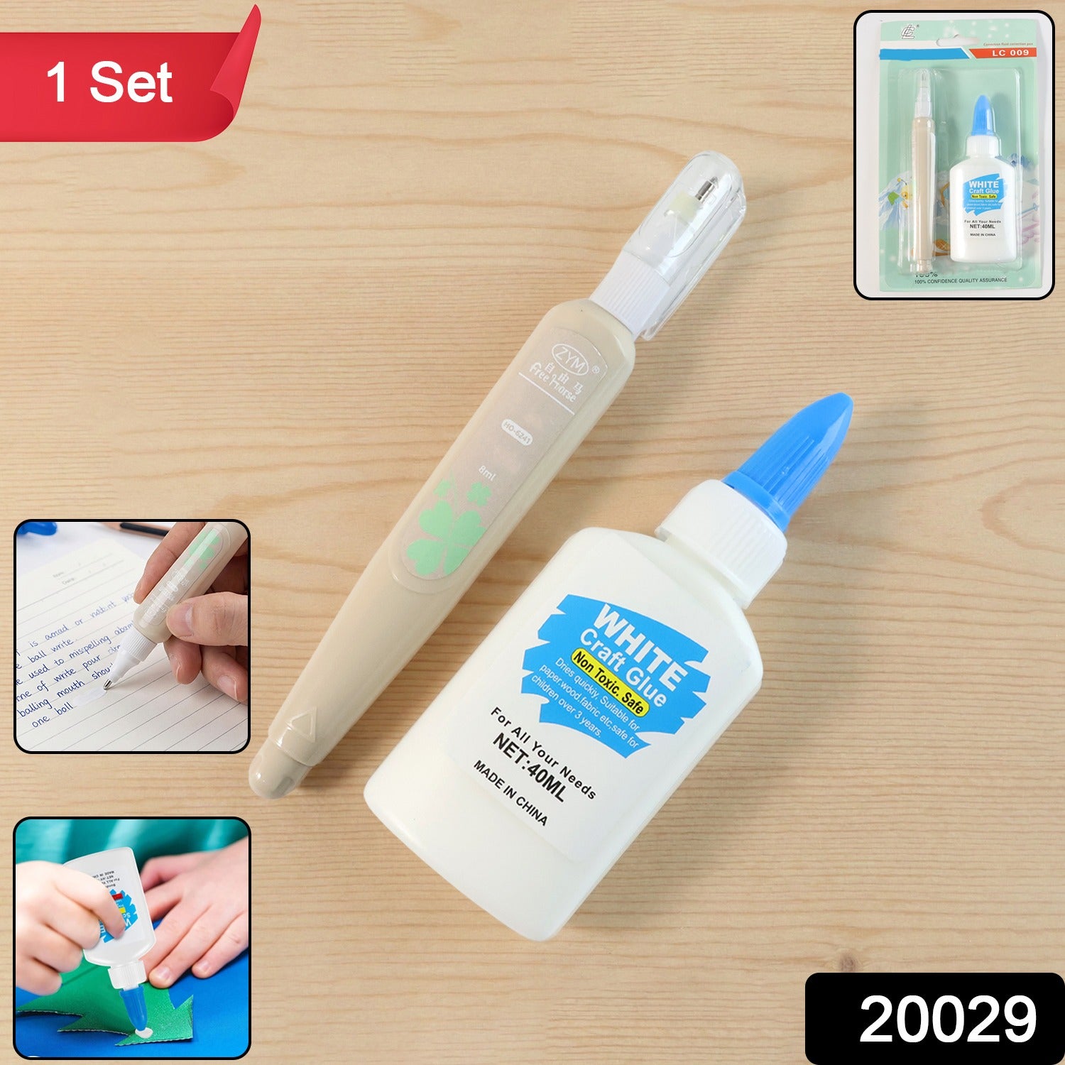 Correction and Glue Set