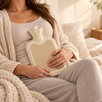 B-Grade Hot Water Bag with Ribbed Surface and Screw Stopper (1 Pc)