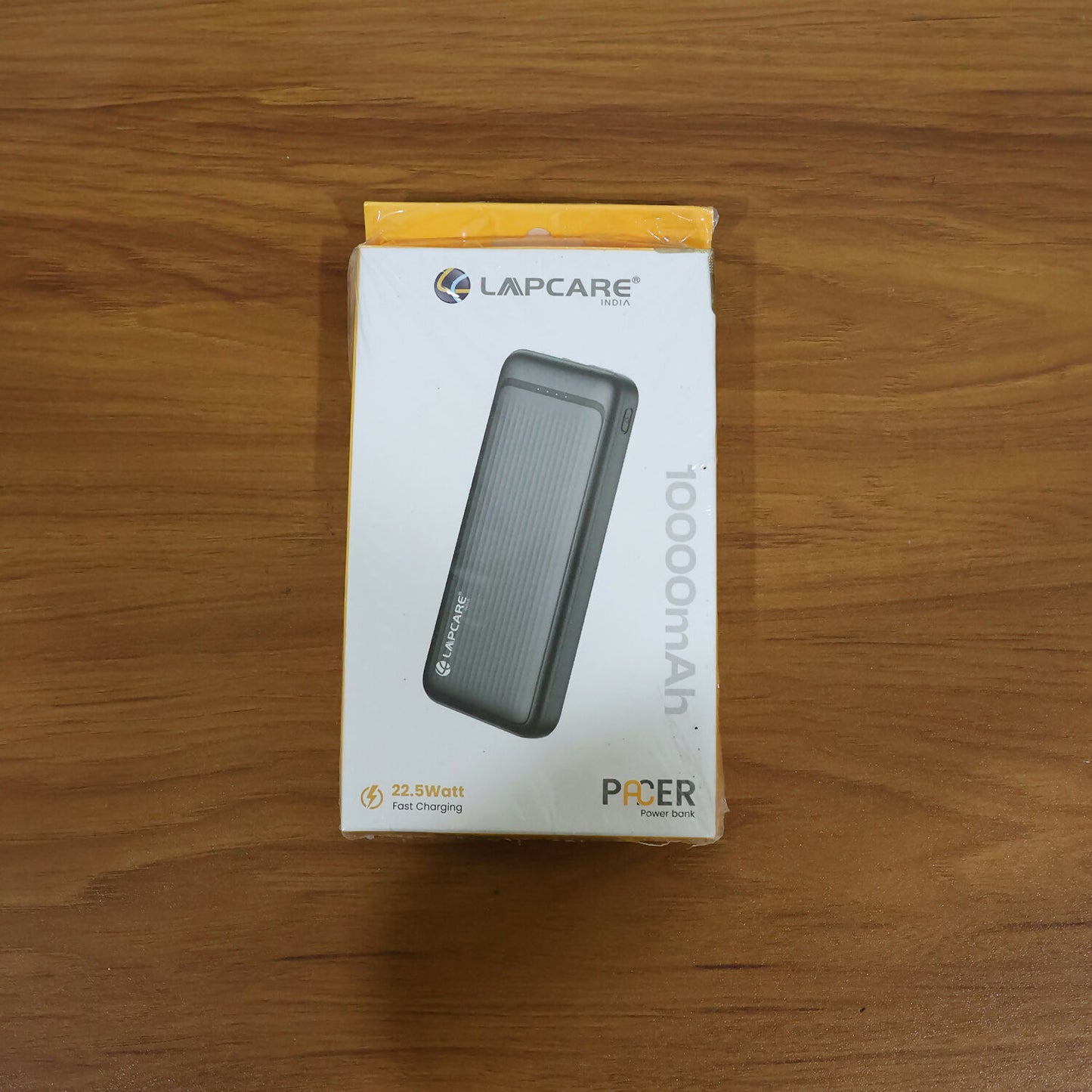 Lapcare 10000mAh Portable Power Bank with Dual USB Output and LED Indicator