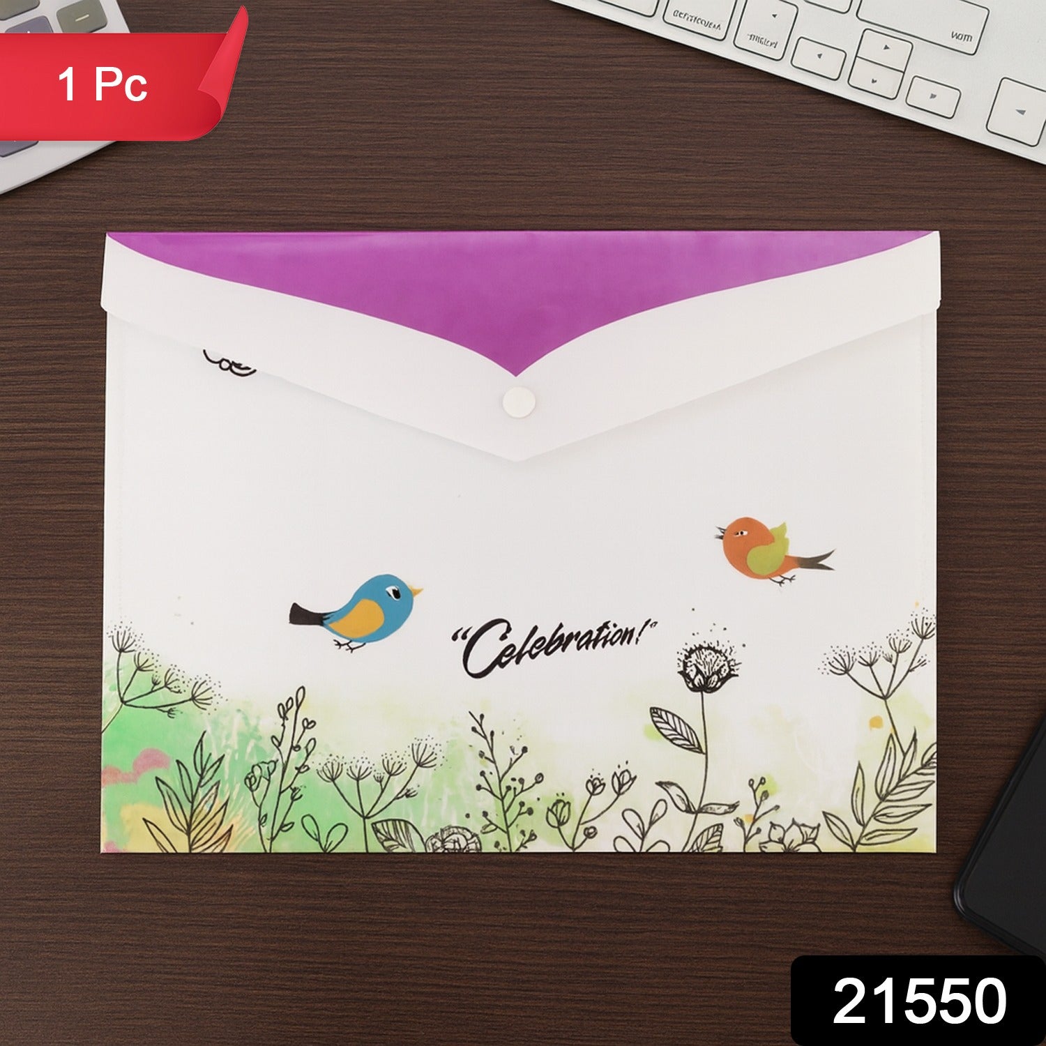 Decorative A4 file folder